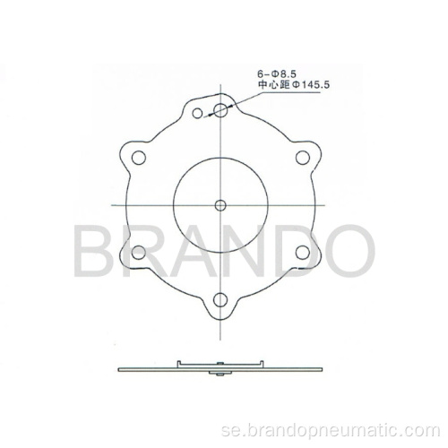 Asco puls ventil SCG353A050 reparation Kit membran